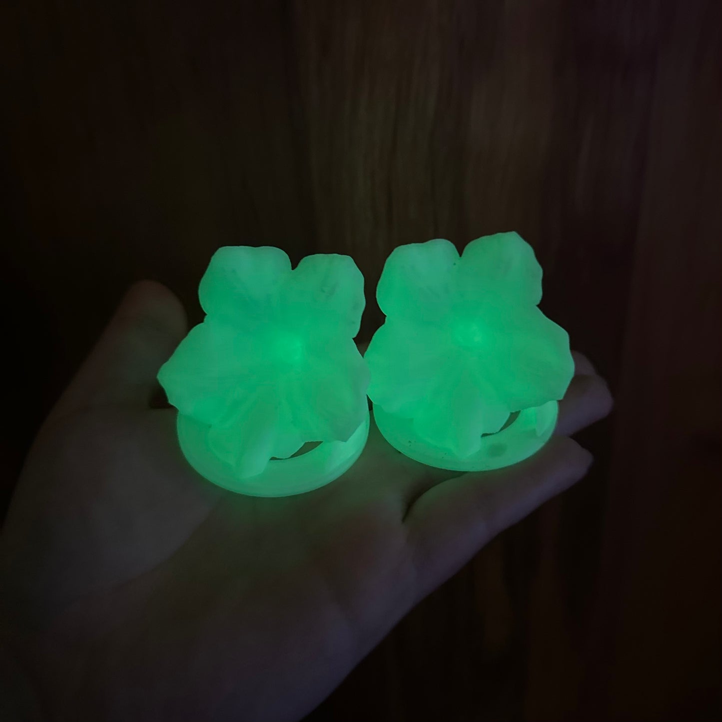Glow in the Dark 3D Printed Petunia